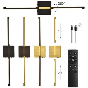 Apliques de pared regulables de Venta caliente con Control remoto 350 girar 3000K LED inalámbrico 5000mAh lámpara de pared de línea con pilas - Product Image 1