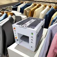Machine à plier les vêtements pour t-shirts, pantalons, sweats à capuche - Équipement de confection avec moteur et moteur pour vêtements textiles