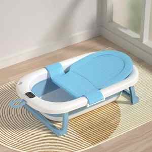 <span class=keywords><strong>Baignoire</strong></span> pour bébé portable de haute qualité pliable et peu encombrante avec trous de drainage en plastique durable - Product Image 1