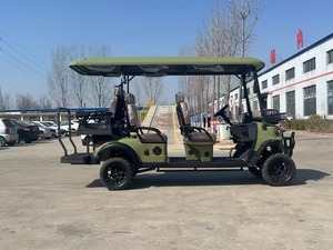 Voiturette de golf électrique 6 places à <span class=keywords><strong>prix</strong></span> d'usine, 4 roues motrices, buggy de club à <span class=keywords><strong>prix</strong></span> abordable, voiturettes de golf électriques - Product Image 2