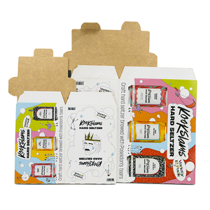 Bán Buôn <span class=keywords><strong>6</strong></span> Chai Rượu Vang Đỏ Bao Bì Hộp Carton Tùy Chỉnh In Vận Chuyển Whiskey Bia Carton Sóng - Product Image 6