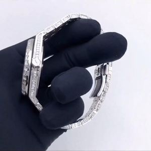Custom VVS Moissanite <b>Mechanical</b> <b>Watch</b> Pass Diamond Tester Baguette 925 Silver Gold Plated Iced Out Luxury Fine Jewelry - Product Image 2