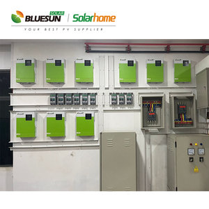 Sıcak satış Bluesun güneş 3kva 5kva güneş hibrid invertör ev kullanımı için 48V MPPT 100A 24V güneş invertör güneş ev güç sistemi - Product Image 4