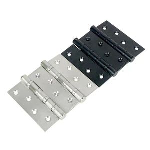 Bisagras de Acero Inoxidable para Puertas de 4 y 5 Pulgadas, Resistentes y Silenciosas, con Rodamientos para Puertas de Madera de Entrada, Apertura de 180 Grados - Product Image 2