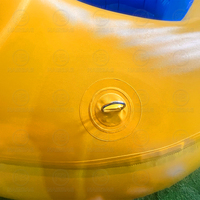 Bateau de canard en caoutchouc géant d'île gonflable flottante de l'eau à vendre