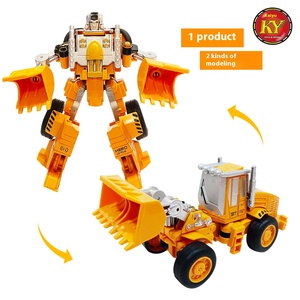 Hot Bán Biến Dạng Xe Biến Dạng <span class=keywords><strong>Robot</strong></span> Xe Sáng Tạo Dễ Thương Mini Hành Động Hình Xây Dựng Khối Gạch Cho Trẻ Em - Product Image 1