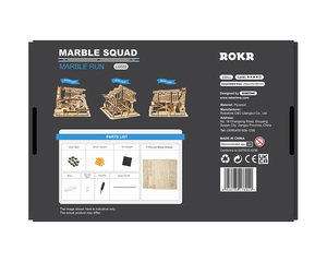 <span class=keywords><strong>Robotime</strong></span> <span class=keywords><strong>Rokr</strong></span> DIY Assembler Jouets Bois Artisanat LG502 Marble Run <span class=keywords><strong>3D</strong></span> Puzzles en Bois pour Dropshipping - Product Image 6