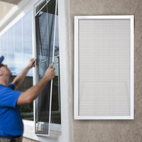 Moustiquaire à profil en aluminium avec maille anti-moustiques de l'usine approvisionnement direct