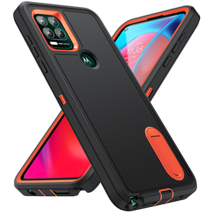 Funda de teléfono para <span class=keywords><strong>Moto</strong></span> G Power Stylus Play <span class=keywords><strong>Edge</strong></span> <span class=keywords><strong>30Pro</strong></span> Plus 5G 2025 2024 2023 2022 3 capas híbrido PC + TPU resistente a prueba de golpes - Product Image 1