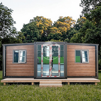 Vente directe d'usine, maison conteneur moderne en acier de 20 pieds, structure de conteneur, facile à déplacer, unité de villa préfabriquée, centre commercial