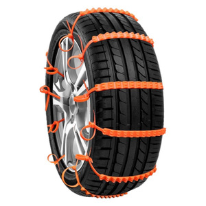 โซ่หิมะสำหรับรถยนต์ สายรัดยางกันลื่น สำหรับรถเก๋ง รถ SUV รถตู้ รถออฟโรด เกรด A ใช้ได้กับรถทั่วไป - Product Image 1