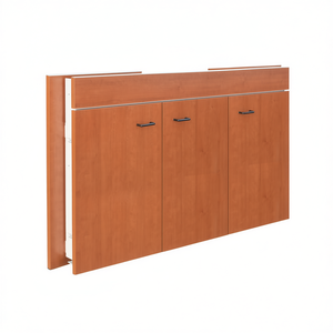 Mueble Bajo Fregadero Plegable de 3 Puertas, 120x45 cm, con Encimera de Cerámica, Almacenamiento para Cocina - Product Image 3
