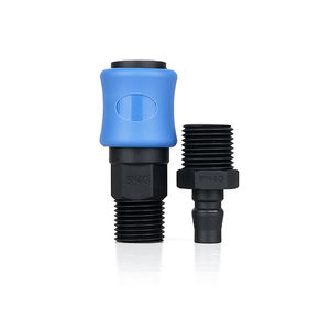 Conector rápido autoblocante neumático de acero plástico, Accesorios Neumáticos <span class=keywords><strong>Desto</strong></span>, Accesorios Neumáticos, accesorios de tubería de conexión rápida de aire - Product Image 3