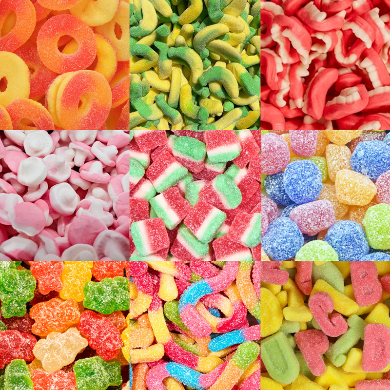 Wholesale Sour Belt Candy Custom Colorful
