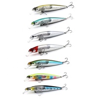 MISTER-señuelo de pesca, cebo duro de 19g, 13cm, cambio de peso, hoja flash, trampa para pececillos, señuelo de lubina