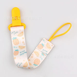 Cadena para Chupetes de Doble Cara en Varios Colores, Correa Anticaída y Antipérdida para Bebés - Product Image 4