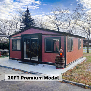 Nhà máy cung cấp trực tiếp Modular nhà Úc Tiny nhà prefab thép 2 phòng ngủ mở rộng container nhà đúc sẵn - Product Image 1