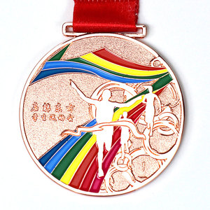 Precio competitivo personalizado aleación <span class=keywords><strong>de</strong></span> zinc chapado en oro 3D maratón correr deportes medallas y trofeos <span class=keywords><strong>placas</strong></span> - Product Image 6