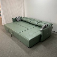 EW-sofá de gran tamaño con caja de almacenamiento, cama para dormir para 4 personas