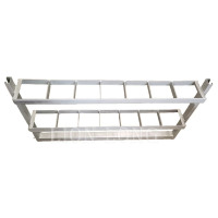 3 pouces 5 Shots Slot Frame Tubes Firework Shells Fiberglass Display Rack
