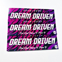 Conception personnalisée Impression Imperméable Durable JDM Racing Car Bumper Window Stickers Vinyl Slap Die Cut Car Decals for Outdoor Use