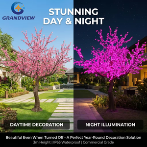 Customized Commercial Large <strong>Led</strong> Artificial Cherry Blossom <strong>Tree</strong> <strong>Light</strong> IP65 Motif <strong>Lights</strong> for Park Shopping Mall Festival Decor - Product Image 2