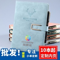 Carnet A5 B5 en similicuir, reliure cousue, cadeau de bureau, carnet de notes