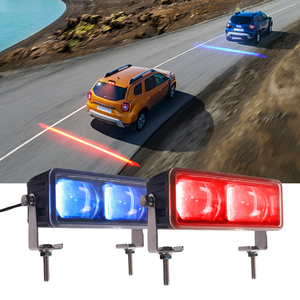 Luz de Seguridad LED Roja/Azul para Coche y Motocicleta, Luz de Emergencia Trasera, para Mantener Distancia, Todoterreno, Seguridad en la Conducción - Product Image 1