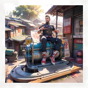 48 في رحلة خرسانية على مجرفة طاقة من المروحية ، مروحية طافية ركوب الخيل - Product Image 6