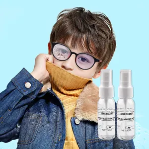 Jayqi spray líquido antiembaçante, para lentes, limpador personalizado de lentes, óculos infantis