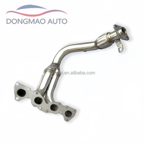 เหมาะสำหรับ Peugeot 206 207 1.6 ปี 2006-2016 ท่อร่วมไอเสียสแตนเลส, ท่อไอเสียแบบสี่ทางรวมกัน อะไหล่ยานยนต์ - Product Image 2