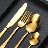 Ensemble de 10 couverts de luxe modernes en acier inoxydable multicolores, écologiques, personnalisables avec logo, pour mariage et restaurant – Vente chaude