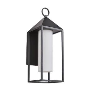 Lámpara de pared de nuevo estilo, estilo americano, estilo rústico dúplex, simple e impermeable, para entrada de villa, terraza, pasillo, lámpara solar para exteriores - Product Image 1