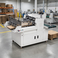 Machine automatique de pliage et de collage de cartons électriques avec colle froide et colle thermofusible pour l'emballage des cartons et l'industrie alimentaire
