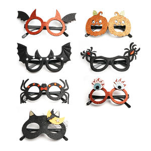 クレイジーパーティーデコレーションハロウィンメガネフレーム面白い漫画バットスパイダー小道具ハロウィンコスプレ用おもちゃメガネ - Product Image 1