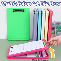 Portapapeles de Plástico SUNSHING, Carpeta de Archivo de Color A4 A3, Caja de Documentos, Organizador de Archivos, Productos para Archivar Revistas, Carpetas, Archivadores