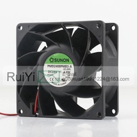 Original Sunon 5V 12V 48V DC24V 4.8W AC EC 8038 80X80X38MM 8CM roulement à billes convertisseur de fréquence 2 fils PMD2408PMB3-A ventilateur de refroidissement