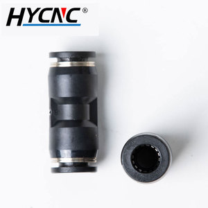 Accesorios de cilindro neumático de PU de inserción rápida Tubo de aire recto de plástico Conector rápido Acoplador rápido de plástico - Product Image 5