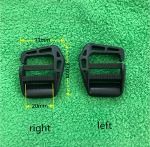 POM Nhựa Móc Ba Lô Phụ Kiện Móc Khóa Điều Chỉnh Trượt Khóa <span class=keywords><strong>G</strong></span> Móc Cho Ba Lô - Product Image 5