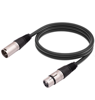 Hochwertiges, maßgefertigtes 3-poliges Kabel (Stecker-Stecker), vergoldet, PVC, für Computerlautsprecher, Monitore, Mikrofone und Projektoren