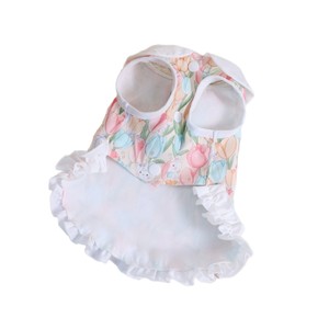 Robe pour animaux de compagnie imprimée style coréen, mignonne, fine et respirante, nouvelle collection printemps-été pour chiens, robe pour animaux de compagnie - Product Image 2
