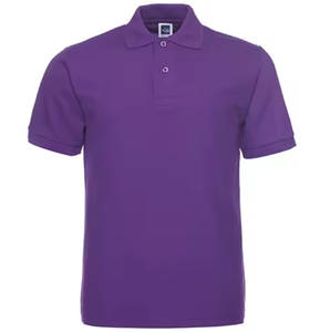 Polo de golf personnalisé pour homme, style court, motif imprimé sur la manche, taille XL, finition couleur claire - Product Image 3