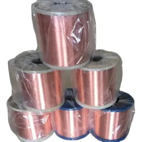 0.20-12.00mm or as required 99.99% Pure Copper Enamelled Wire or bare pure 16 gauge copper wire sale from factory