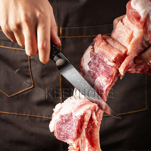 Keenhope bào ngư vỏ xử lý dao nhà bếp thiết lập 10-mảnh 67 lớp Damascus thép VG10 Dao bộ sưu tập - Product Image 3