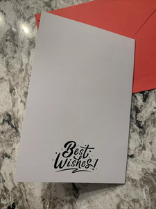 Haute qualité 5*7 pouces carte de voeux drôle anniversaire vieil homme Illustration vierge pour mari papa oncle décalage pour la Saint-Valentin - Product Image 6