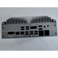 Caja de Conexiones de Panel Lateral para Chasis Mini-ITX, Carcasa de PCB Extruida de Aleación de Aluminio para Control Industrial de Microcomputadoras Usadas Personalizadas
