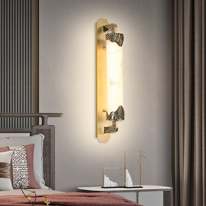 Chinese Style <b>Wall</b> Lamp Led E27 <b>Switch</b> Control For Living Room Tea Room Background <b>Lighting</b> - Product Image 3