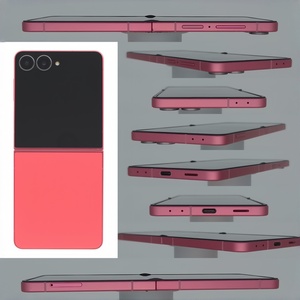Flip7 Flip6 Filp5 Flip4 Pink Foldable 5G Octa Core Smartphone FHD AMOLED Display 12MP Rear Camera English Flip3 Design - Product Image 1