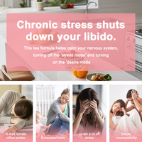 Thé stimulant de la libido pour femmes, combat la fatigue et le stress, revitalise le désir et l'intimité