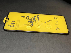 ฟิล์มกระจกนิรภัยแบบเต็มจอ 9H รุ่น Angel <span class=keywords><strong>6D</strong></span> สำหรับ <span class=keywords><strong>iPhone</strong></span> 6 6S 7 8 <span class=keywords><strong>Plus</strong></span> X XS XR 11/12 Pro Max และ Redmi  ขายดี - Product Image 4